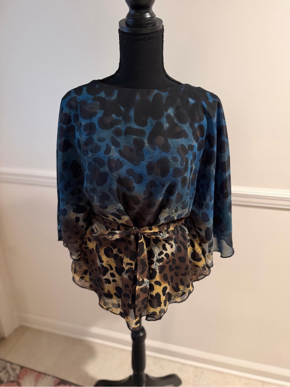 CATO Animal Print Blouse